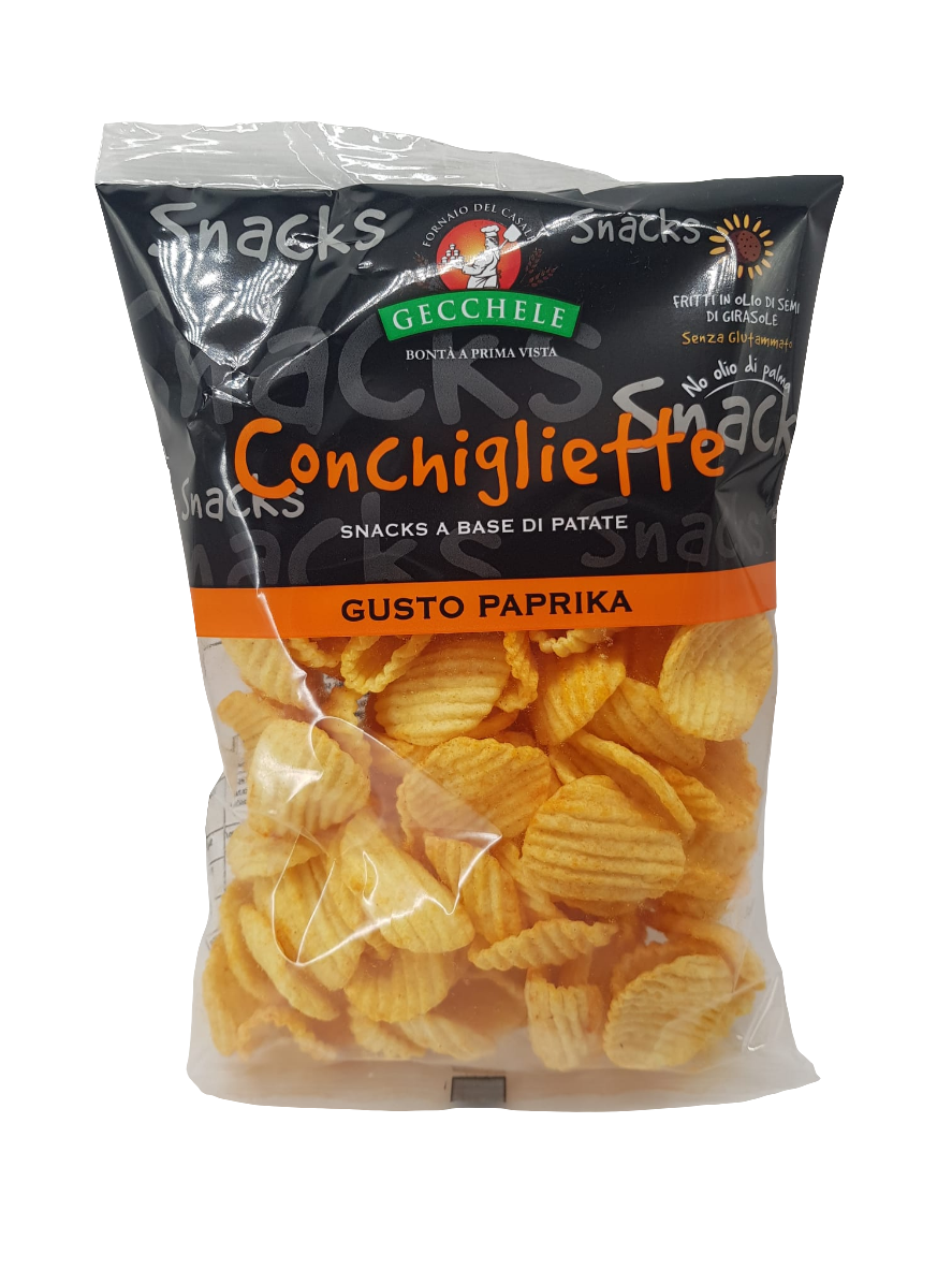 Gecchele Conchigliette Gusto Paprika 100g