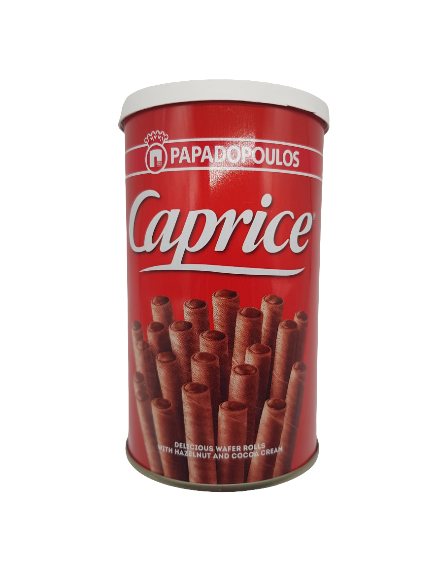 Caprice Waffelröllchen Haselnuss- und Kakaocreme 115g