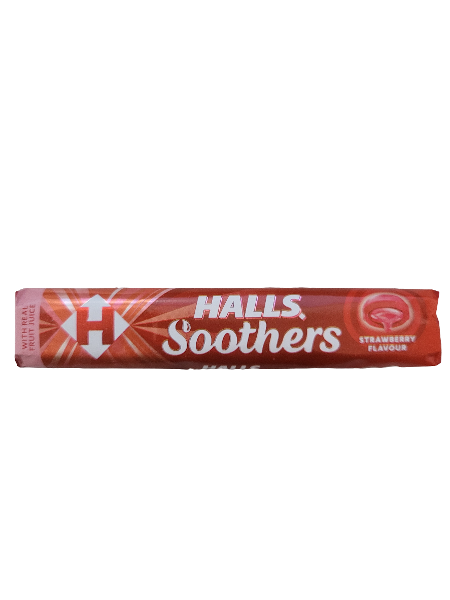 Halls Soothers Strawberry 45g