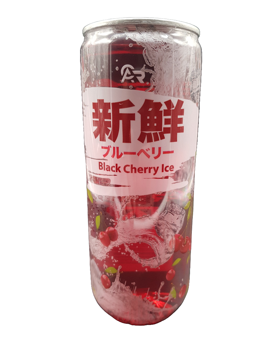 Fresh Black Cherry Ice Sparkling 330ml