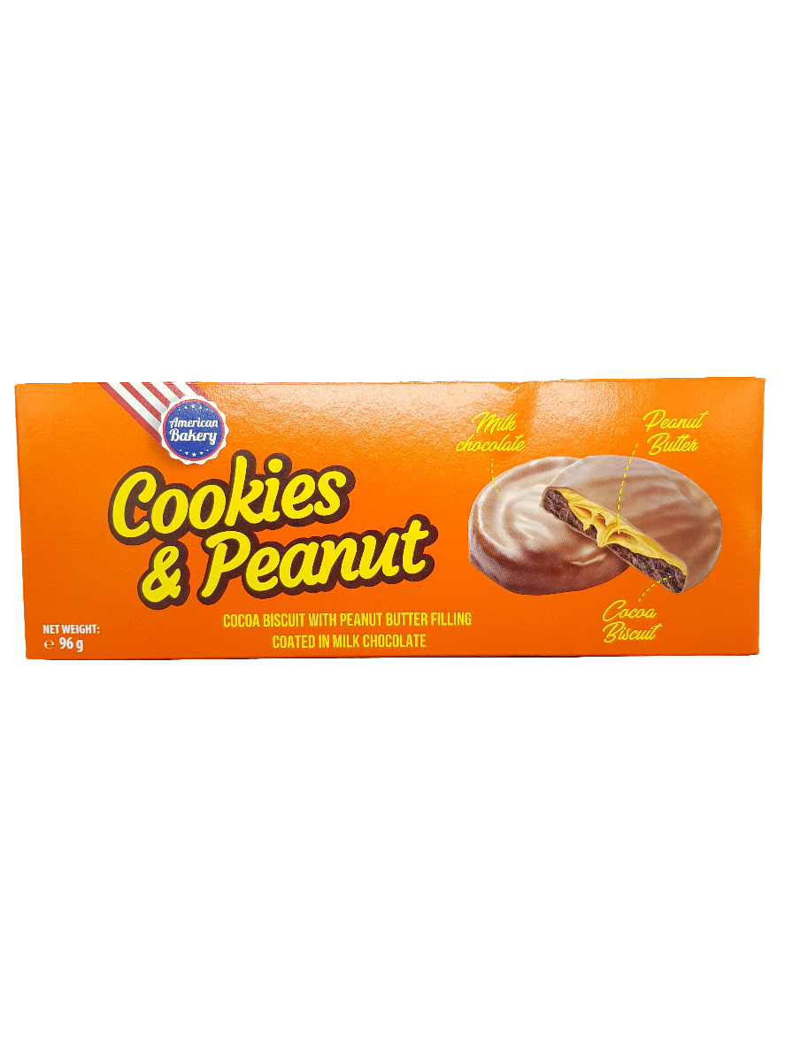 American Bakery Cookies & Peanut 96g