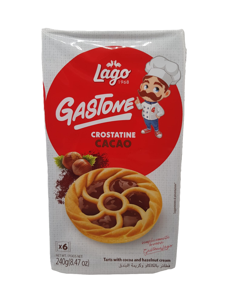 Lago Gastone Crostatine Cacao 240g (MHD: 30.06.2025)