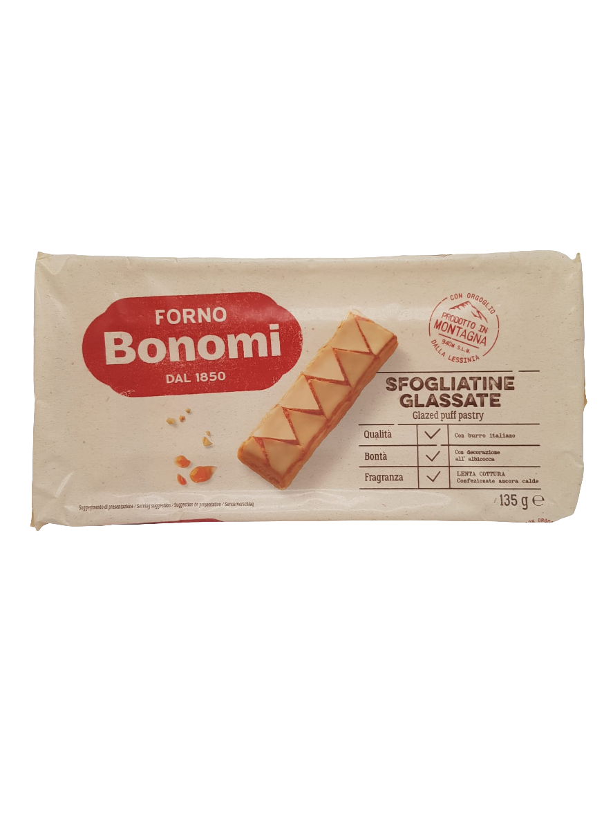 Bonomi Sfogliatine Glassate 135g