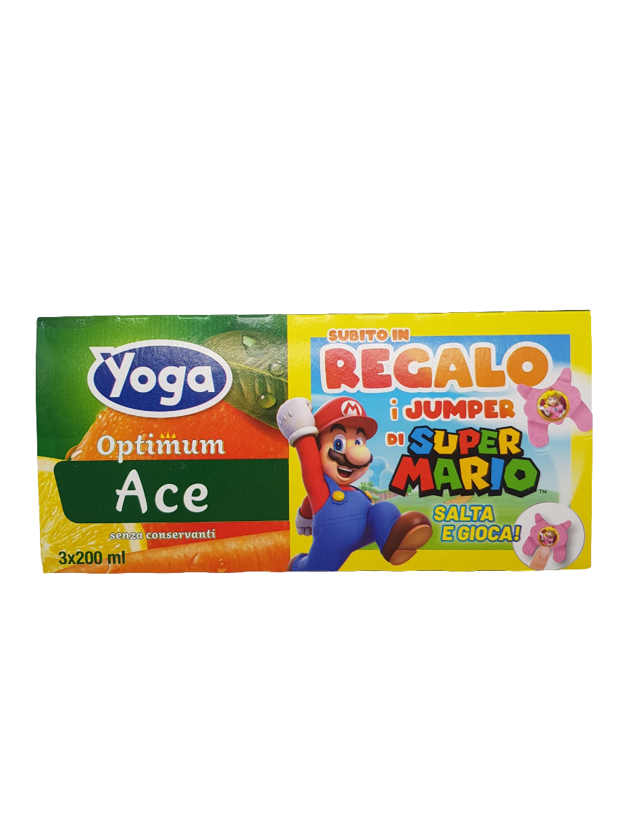 Yoga Optimum ACE Fruchtsaft 3x200ml - Super Mario