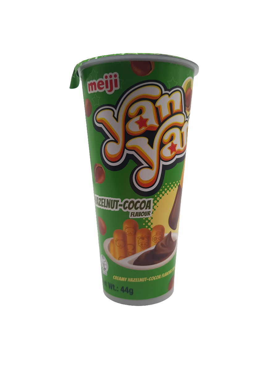 Yan Yan Hazelnut Cocoa Dip Sticks 44g