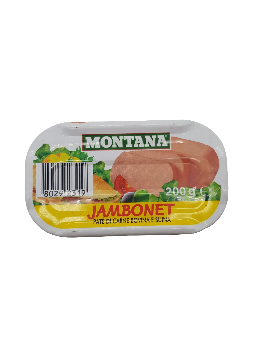 Montana Jambonet Pate di Carne 200g