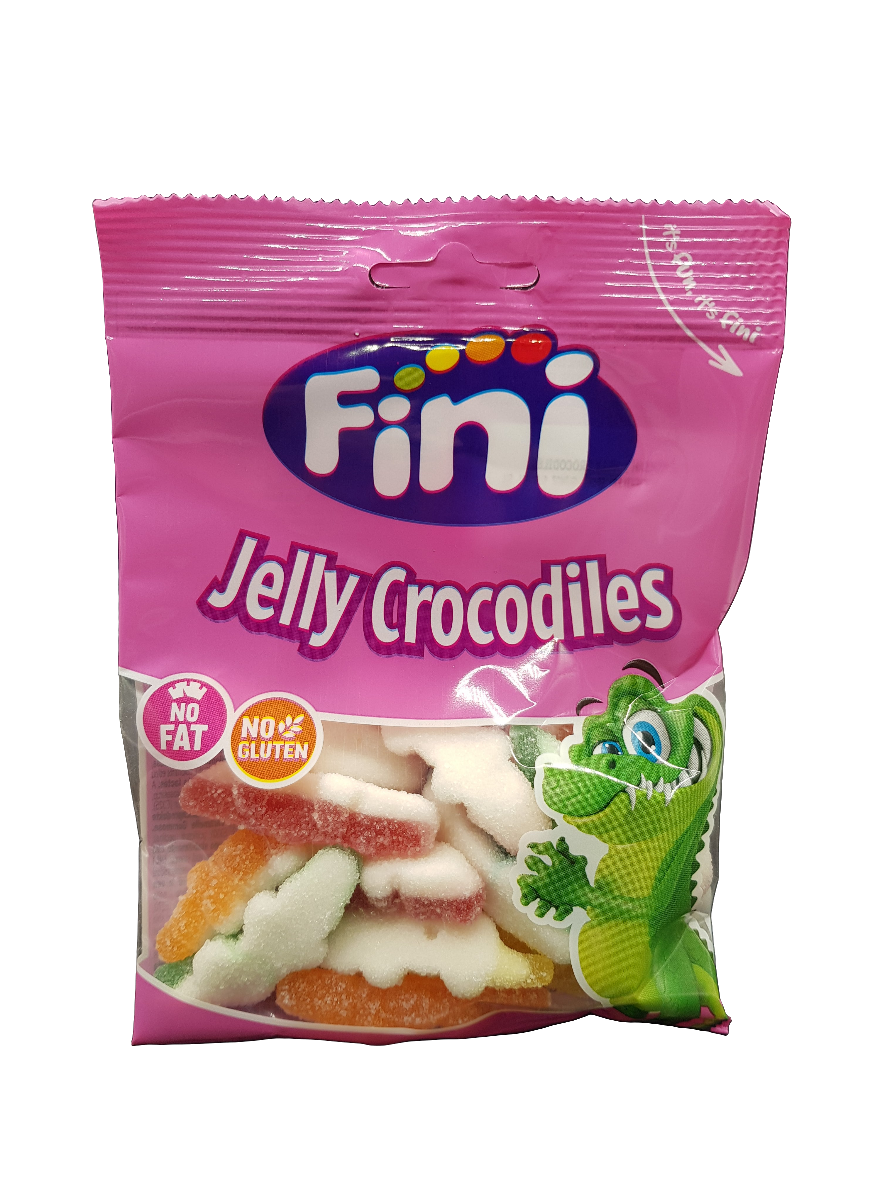Fini Jelly Crocodiles Halal 75gr.