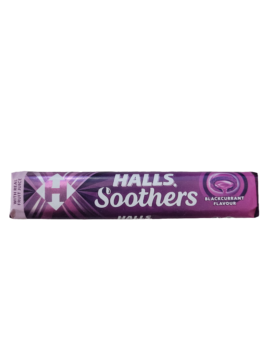 Halls Soothers Blackcurrant 45g
