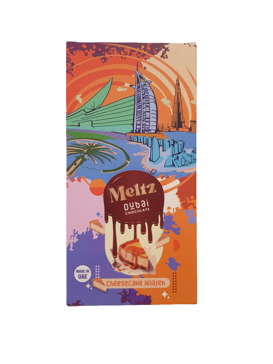 Meltz Dubai Chocolate - Cheese Cake Knafeh 192g
