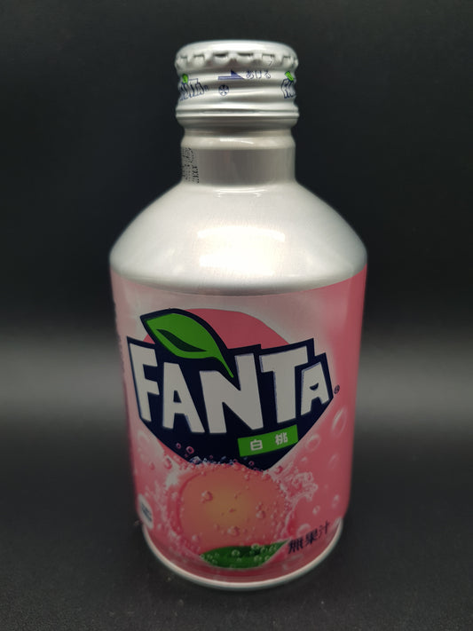 Fanta White Peach Japan - Metal Bottle 300ml