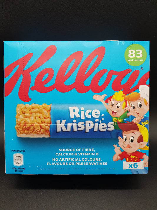 Kelloggs Rice Krispies Bar 6er Pack 120g