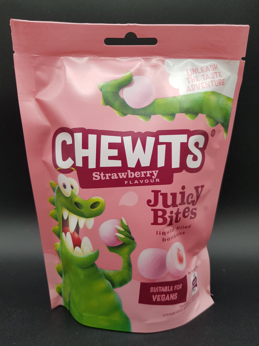 Chewits Strawberry Juicy Bites 115g ( Vegan )