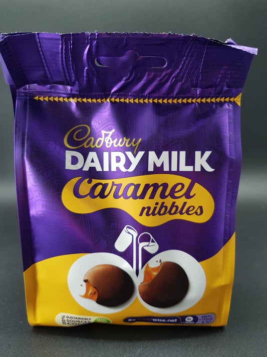 Cadbury Dairy Milk Caramel Nibbles Bag 120g