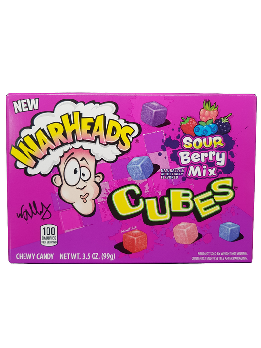 Warheads Sour Berry Mix Cubes 99 gr.