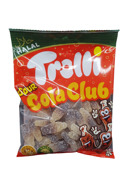 Trolli Sour Cola Bottles 100g (Halal)