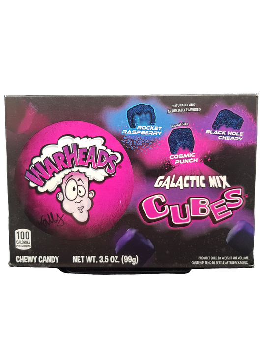 Warheads Galactic Mix Cubes 99g