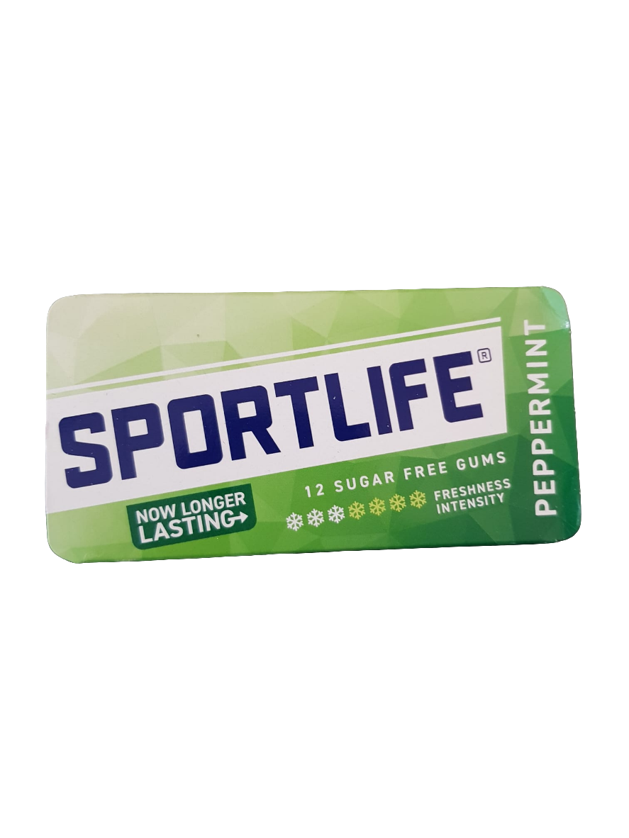 Sportlife Peppermint Gum 18g