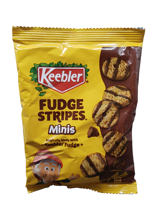 Keebler Mini Fudge Stripes Cookies 56g. (MHD: April 2025)