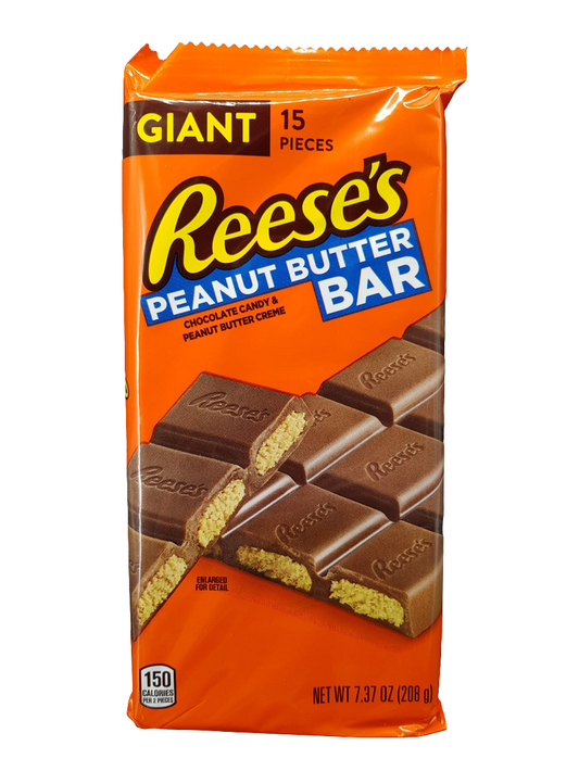 Reeses Peanut Butter Giant Tafelschokolade 208g (MHD: 26.02.2025)