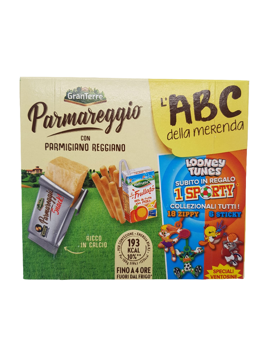 ABC Parmareggio Snack Paket mit Pfirsich-Saft 170 gr