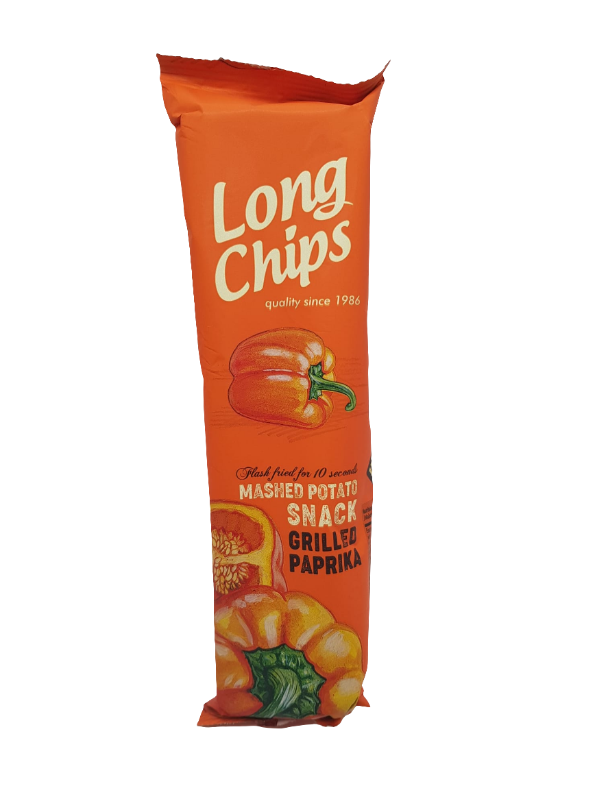 Long Chips Grilled Paprika 75g