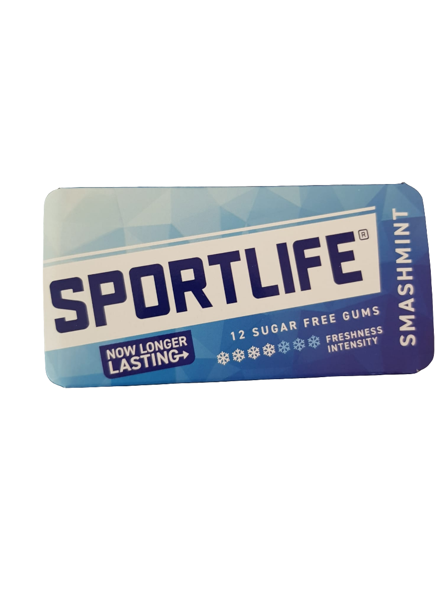 Sportlife Smashmint Gum 18g