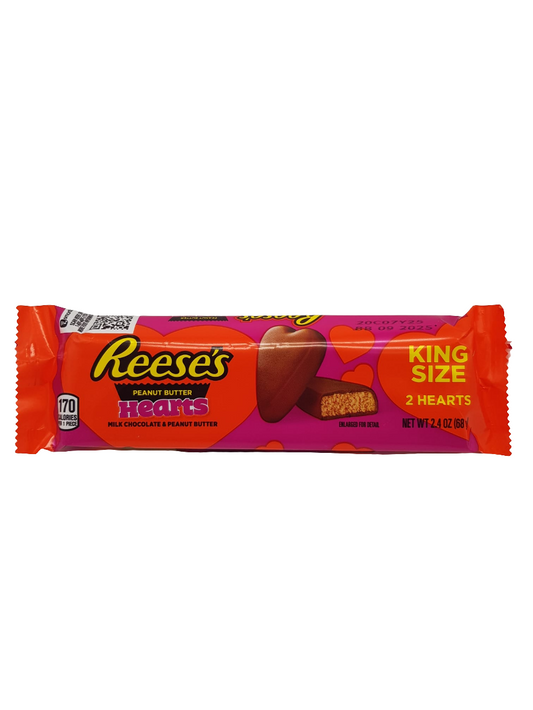 Reese's Peanut Butter Hearts King Size 68g