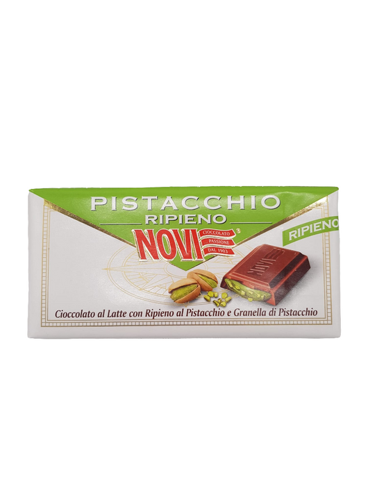 Novi Tavoletta al Latte con Ripieno Pistacchio 105g