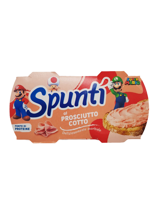 Spunti Prosciutto Cotto - Super Mario 2x84g