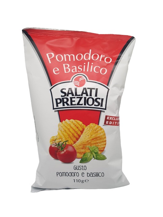 Salati Preziosi - Pomodoro e Basilico Chips 110g