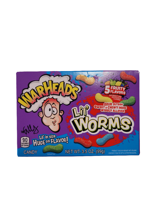 Warheads Lil' Sour Worms 99g