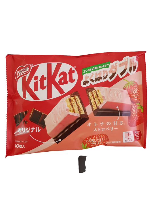 KitKat Mini Yokubari Double Strawberry 116g