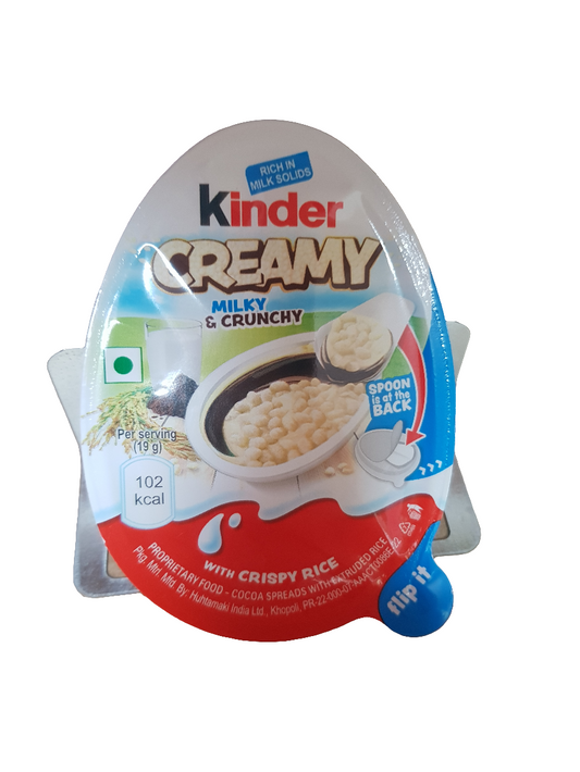 Kinder Creamy Milky & Crunchy 19g (Juli 2025)