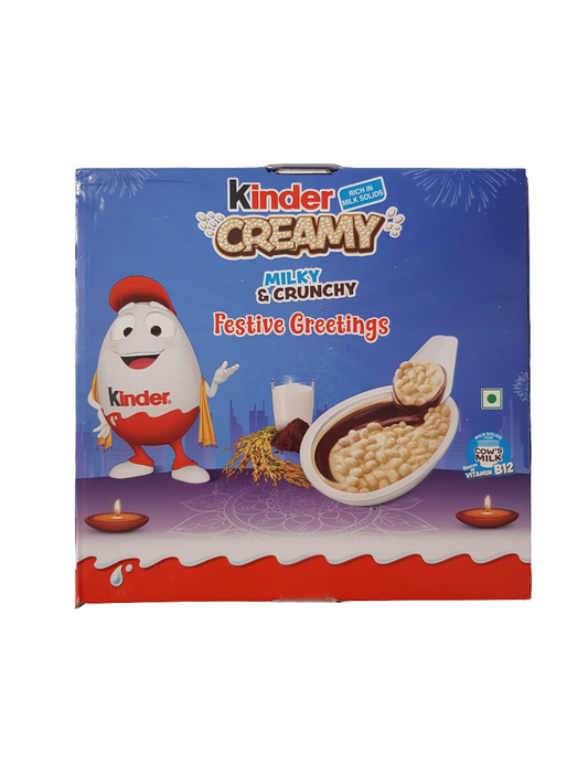 Kinder Creamy Milky & Crunchy 24x19g (24er Karton)