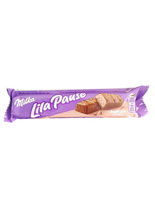 Milka Lila Pause - Strawberry Çilekli 34g