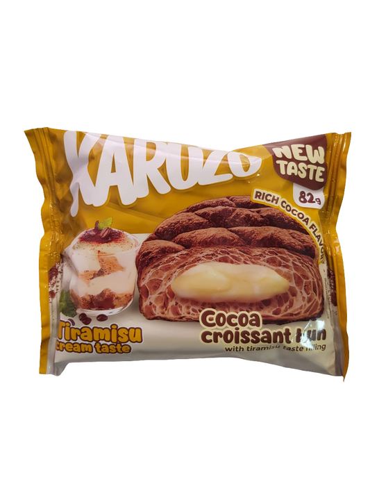 Karuzo Cocoa Croissant Bun - Tiramisu 82g