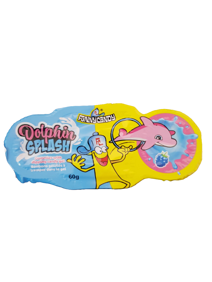 Funny Candy Dolphin Splash 60g