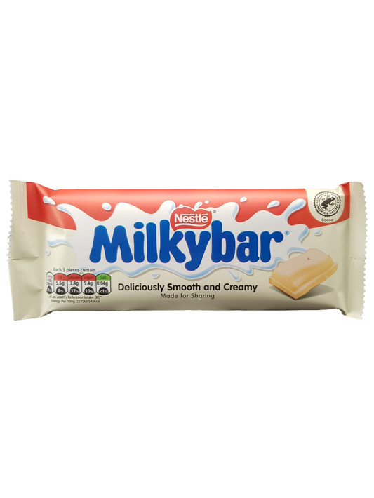 Nestle Milkybar White Chocolate Bar 90g