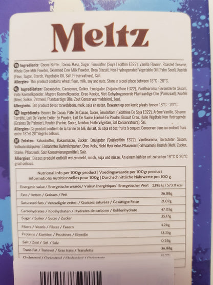 Meltz Dubai Chocolate - Oreo Knafeh 192g